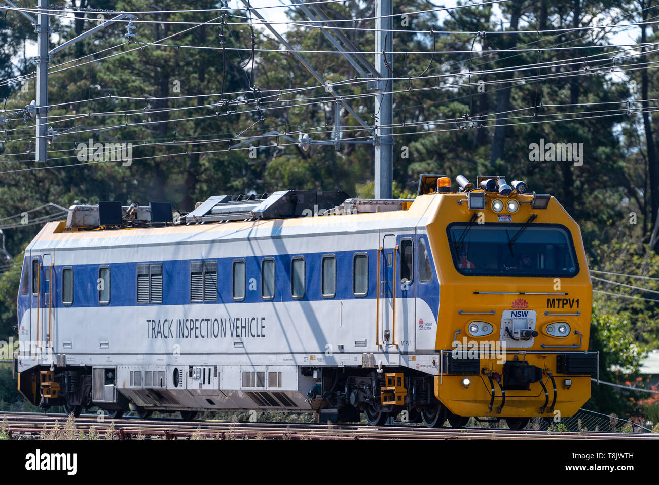 Railroad track inspector hires stock photography and images Alamy