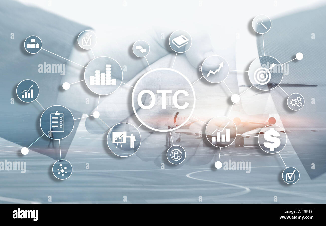 Over The Counter. OTC. Trading Stock Market concept Stock Photo Alamy