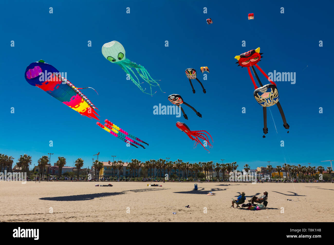 Valencia Spain May 12 2019 Kite International Festival