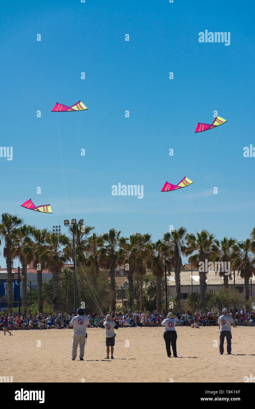 Valencia Spain May 12 2019 Kite International Festival