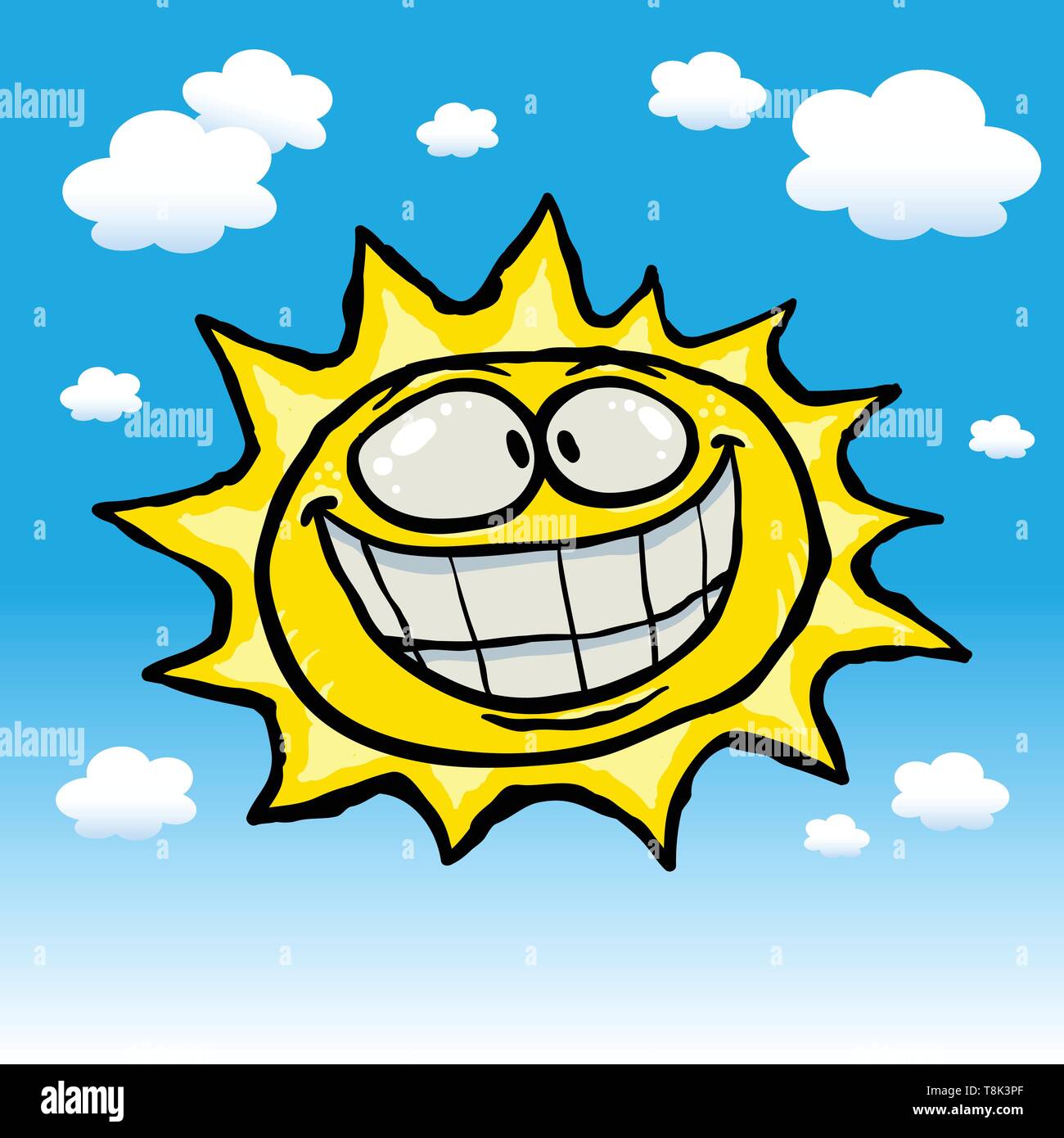 Sun vector icon Stock Vector Image & Art - Alamy