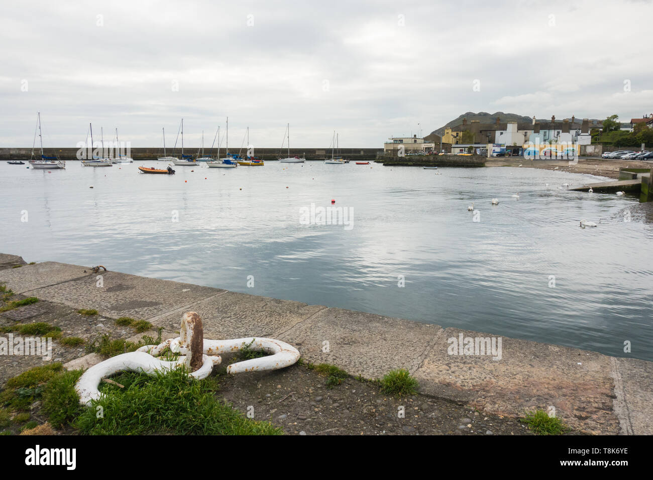 Bray harbour Ireland Stock Photo Alamy