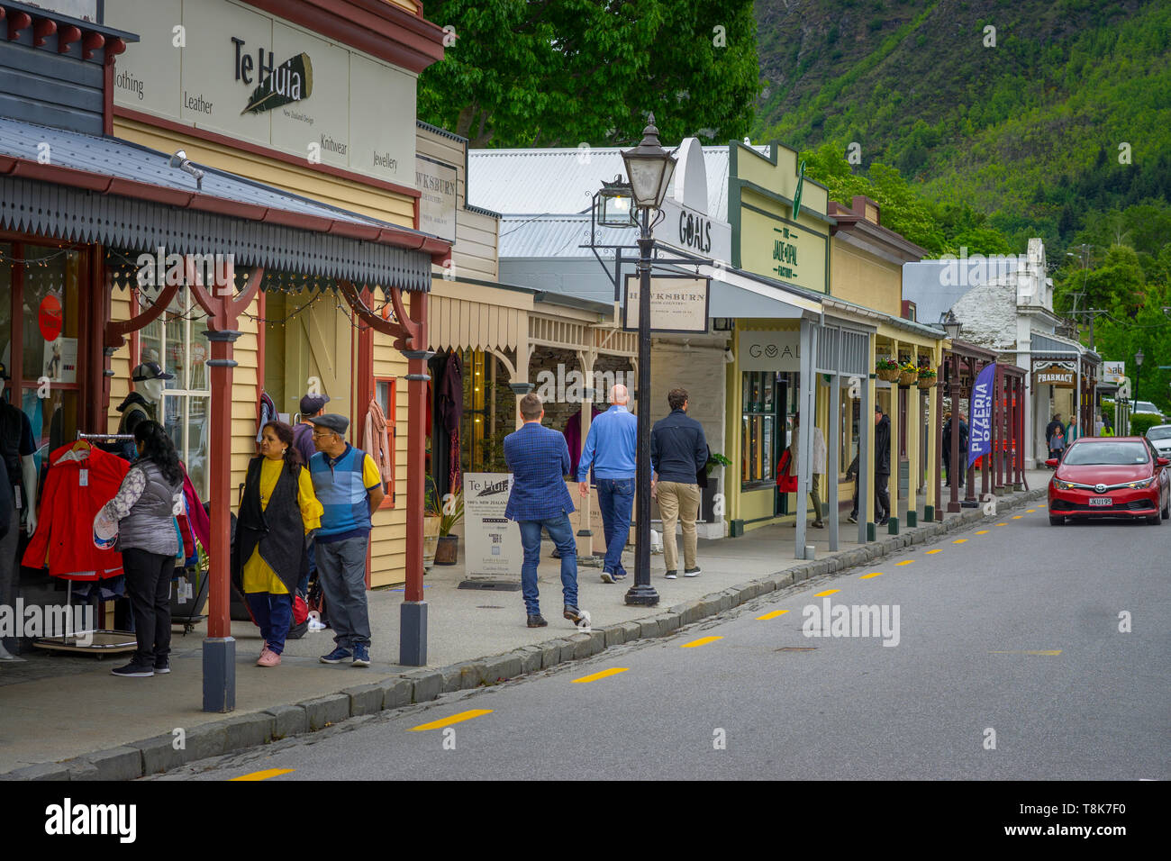 Arrowtown is a historic former gold mining town, rich in heritage and one of the South Island’s and New Zealand’s, iconic visitor destinations. Stock Photo