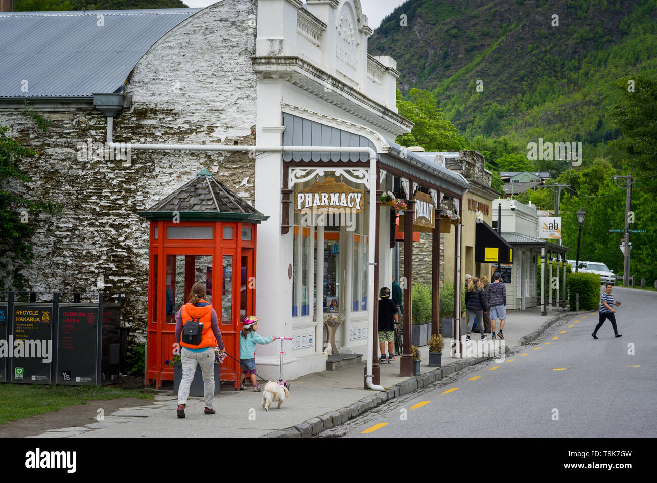 Arrowtown is a historic former gold mining town, rich in heritage and one of the South Island’s and New Zealand’s, iconic visitor destinations. Stock Photo