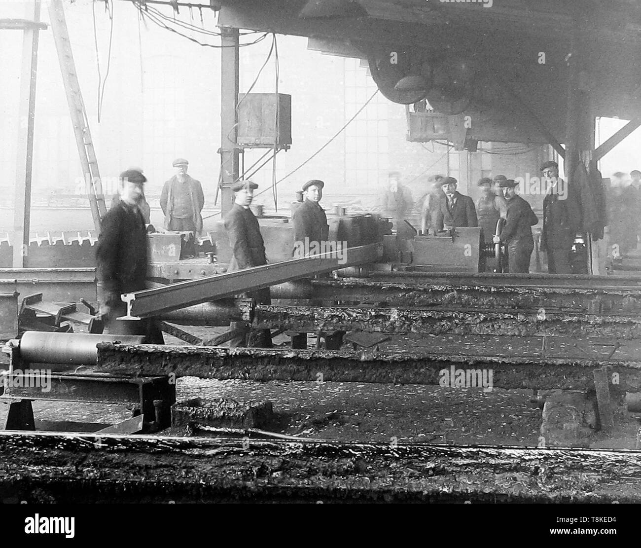 Hunslet Steel Works Stock Photo
