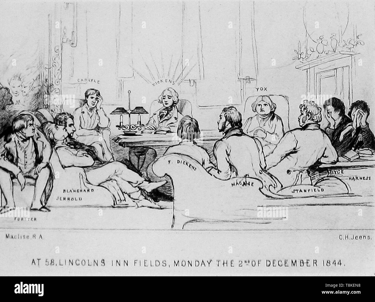 charles-dickens-first-reading-in-1844-stock-photo-alamy