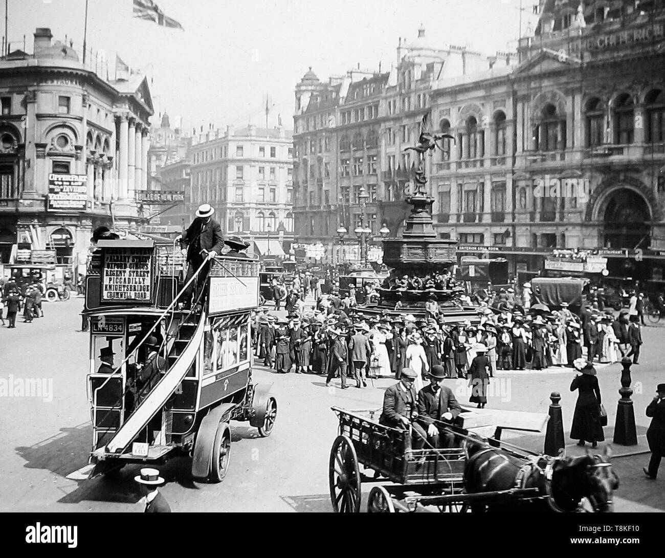 Piccadilly Circus, London Stock Photo Alamy