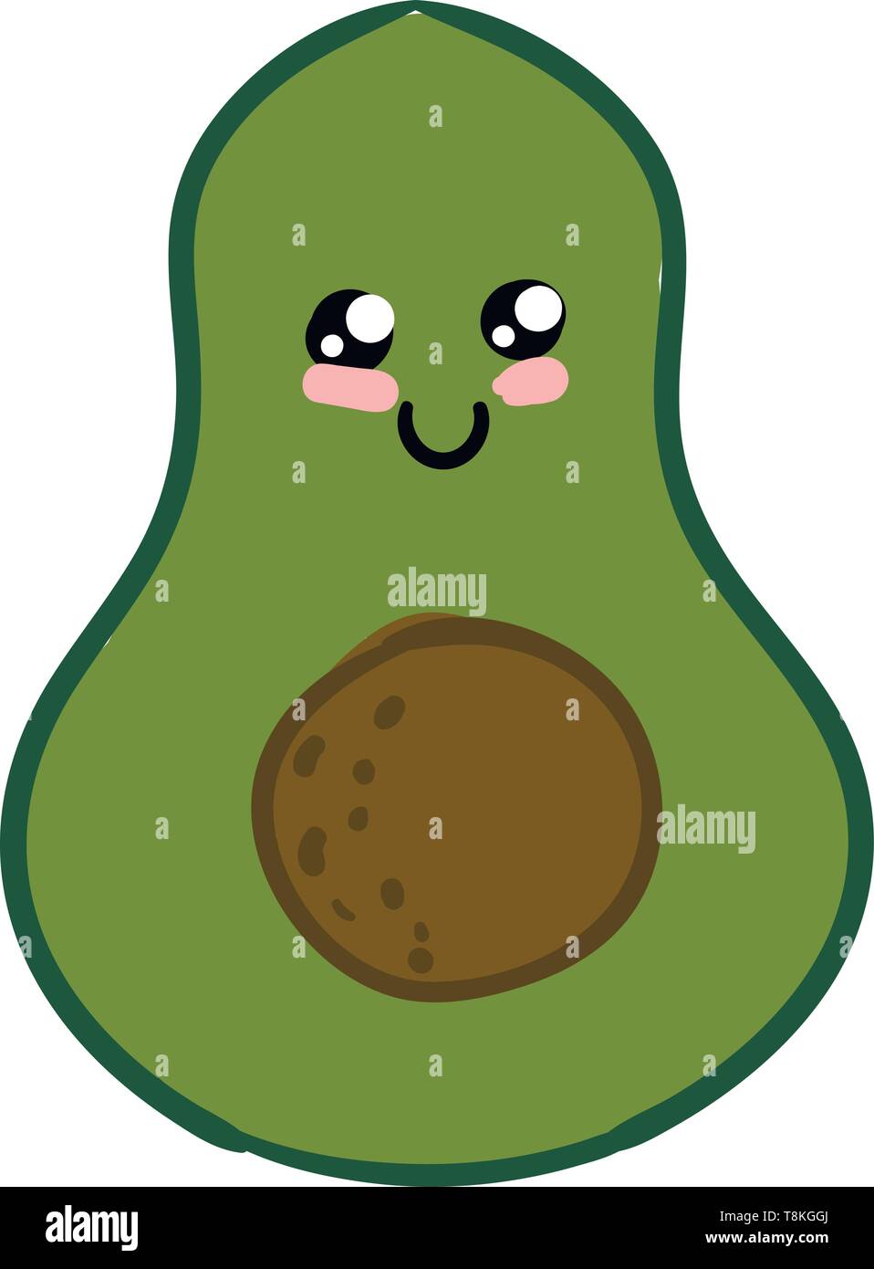 Avocados are pear shaped fruit with green or black skin, very large