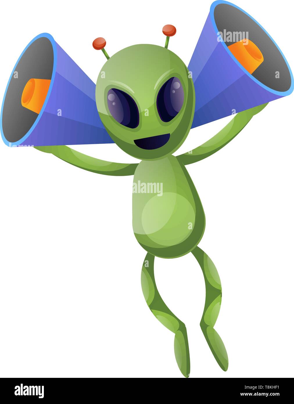 Alien with big ears, illustration, vector on white background Stock Vector Image & Art - Alamy Alien with big ears, illustration, vector on white background Stock Vector Image & Art - Alamy