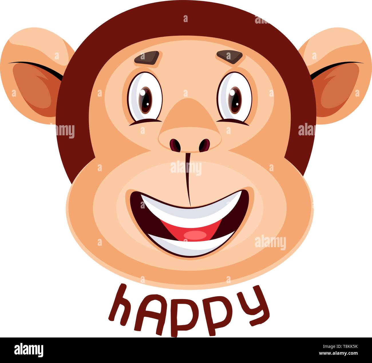 Love monkey Stock Vector Images - Alamy