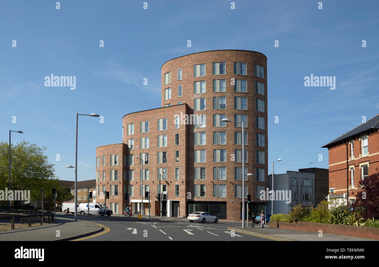 New Student accommodation, at Canning Circus, Nottingham Stock Photo