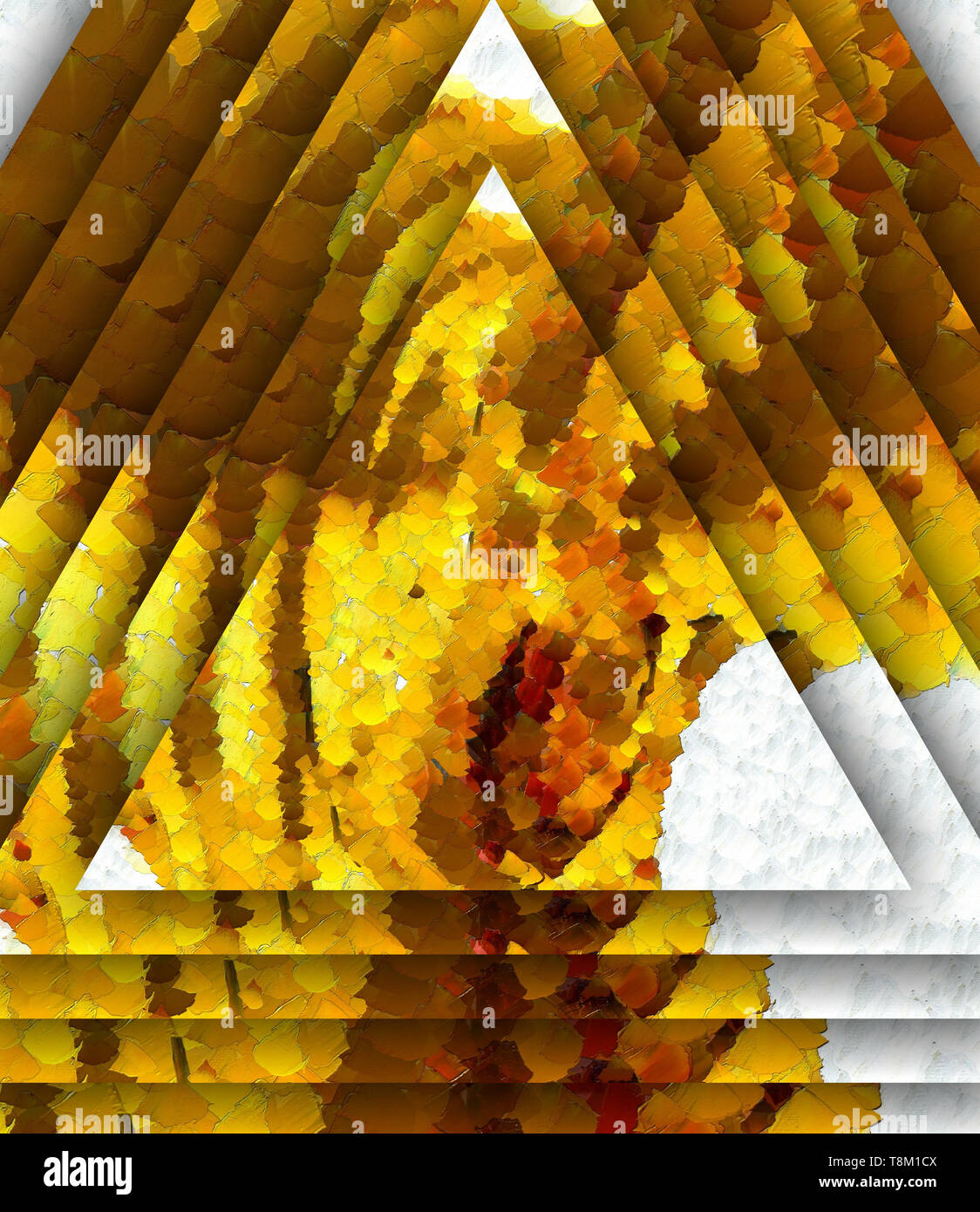 Gold art. Abstract design pattern in rich royal style. Golden color ...