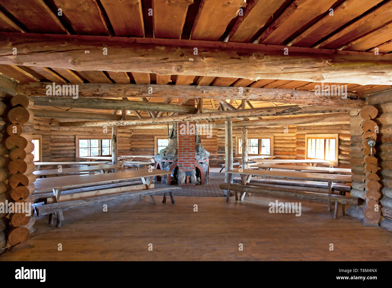 Holiday Resort Dining Room Stock Photo - Alamy