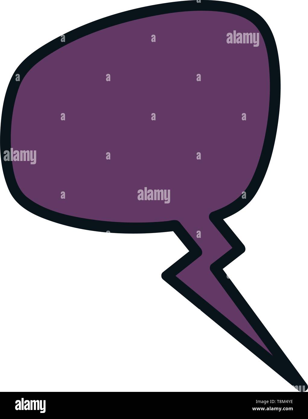 speech bubble message icon vector illustration design Stock Vector ...