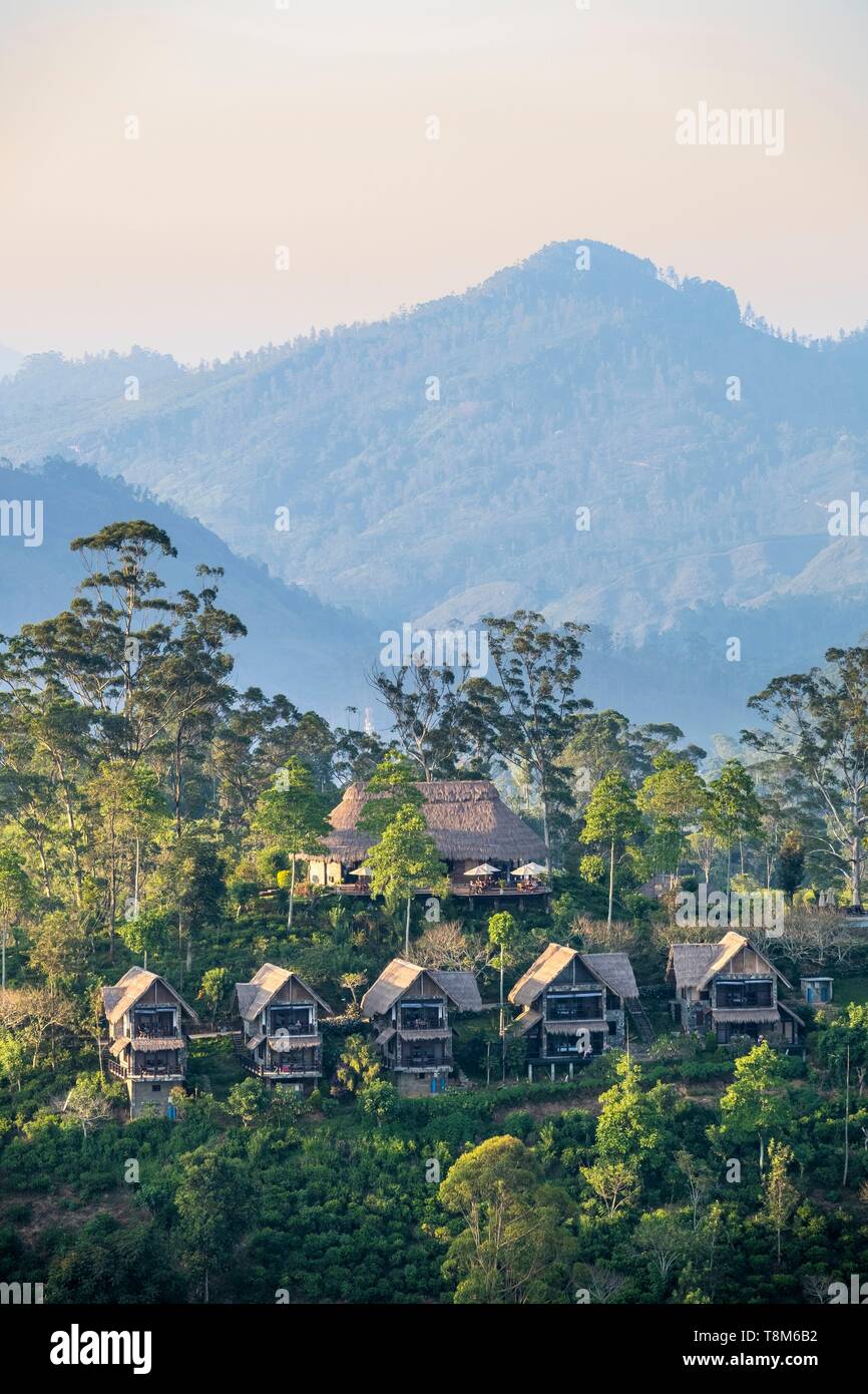 Sri Lanka, Uva province, Ella, luxury hotel 98 Acres Resort & Spa among