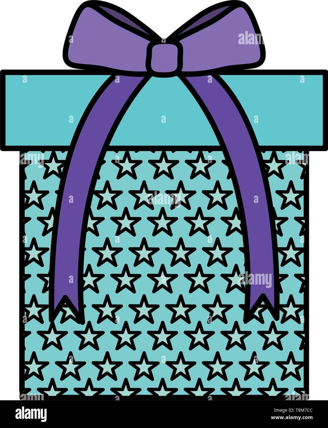 gift box present icon vector illustration design Stock Vector Image ...