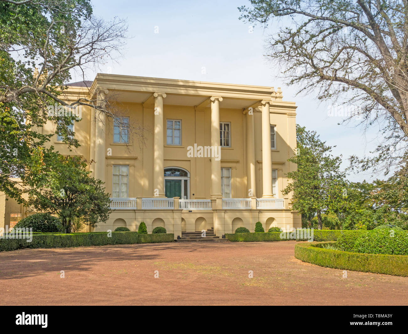 TASMANIA, AUSTRALIA MARCH 4, 2019 A view of the front of Clarendon