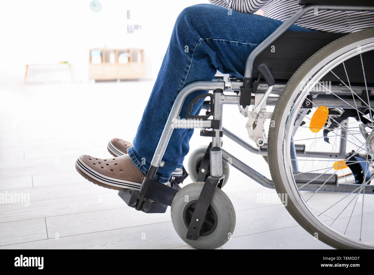 Old man wheelchair legs hi-res stock photography and images - Alamy