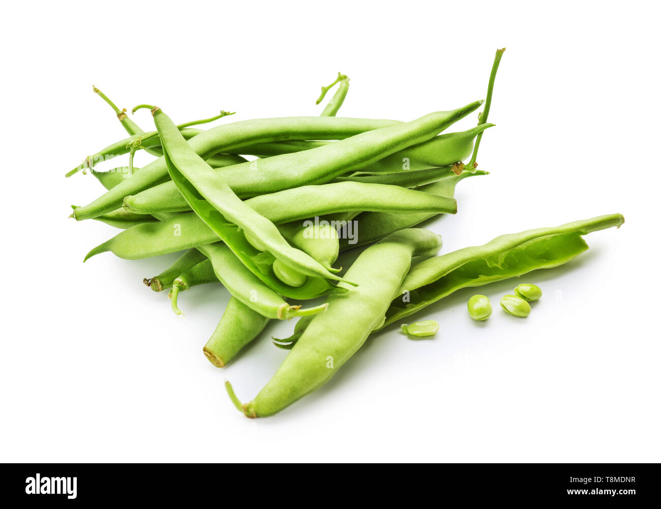 Vegetarian recipe green beans Cut Out Stock Images & Pictures - Alamy