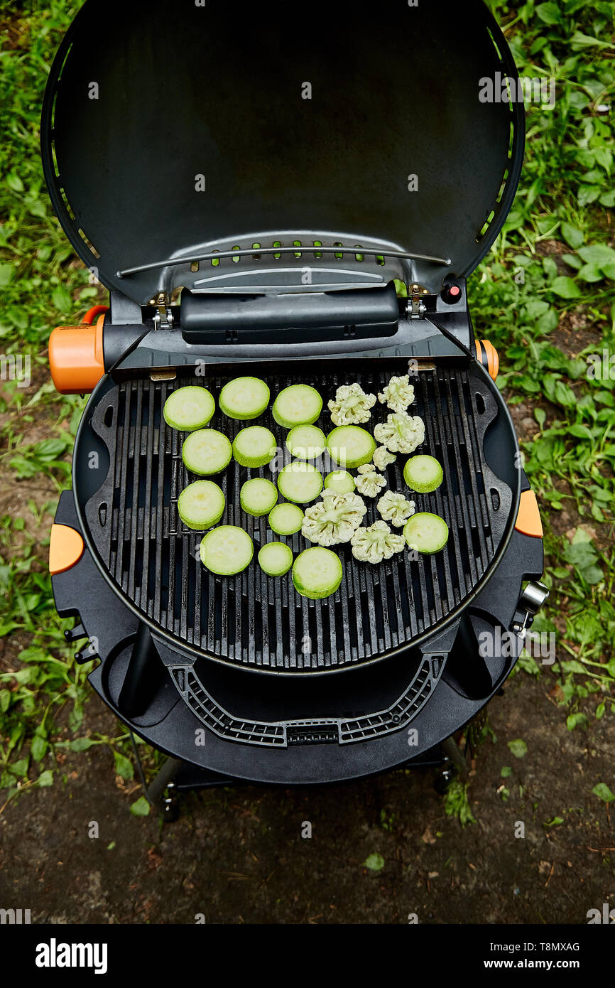 Zucchini Grillen Gasgrill