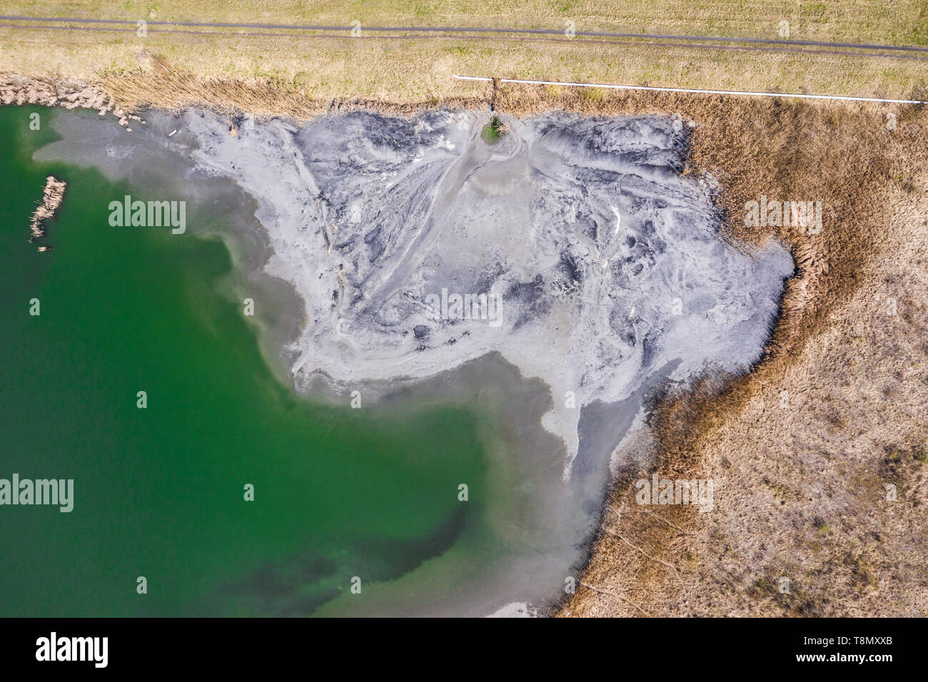 Aerial landscape from the drone Stock Photo - Alamy