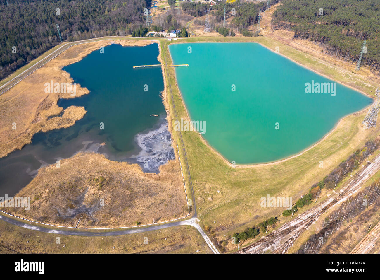 An expansive aerial landscape captured by a drone, showcasing a diverse range of geographical features.