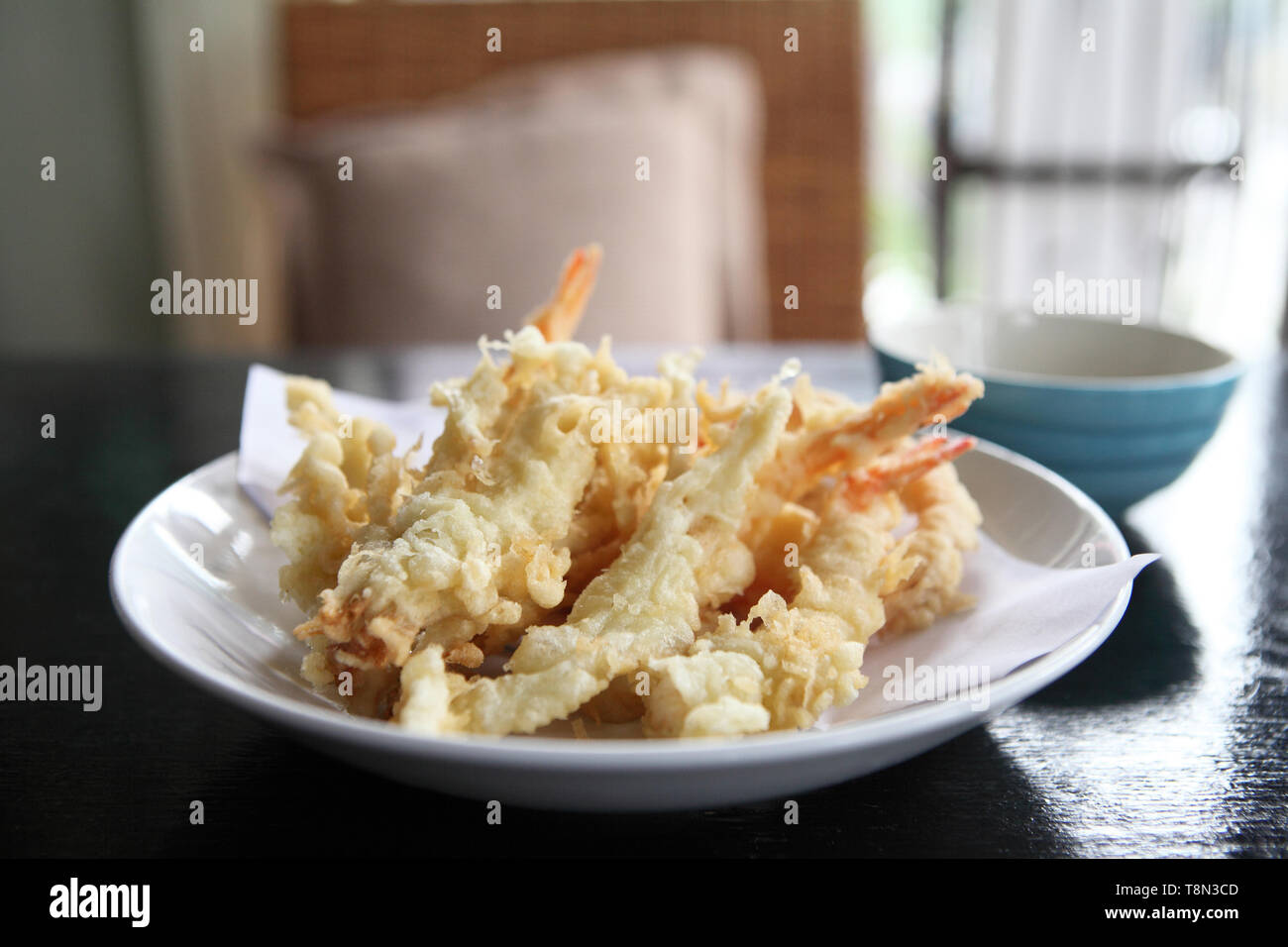 Tempura Fried shrimp Japanese style Stock Photo Alamy