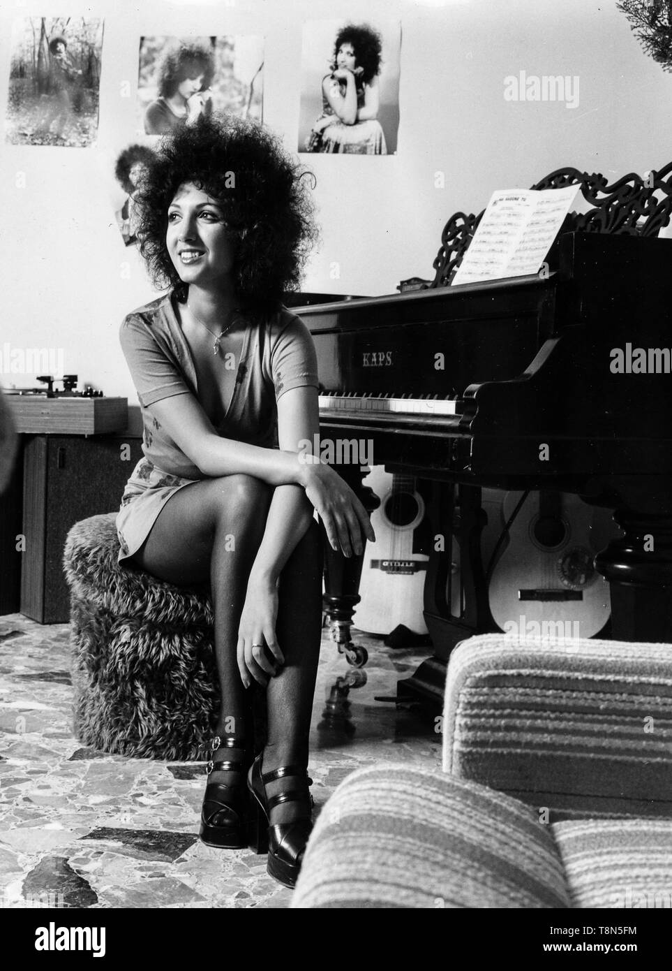 Marcella Bella 1979 Stock Photo Alamy