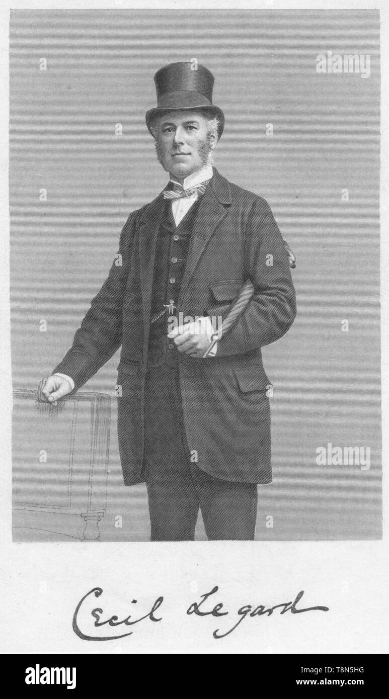 'Cecil Legard', 1893. Creator: William Roffe. Stock Photo