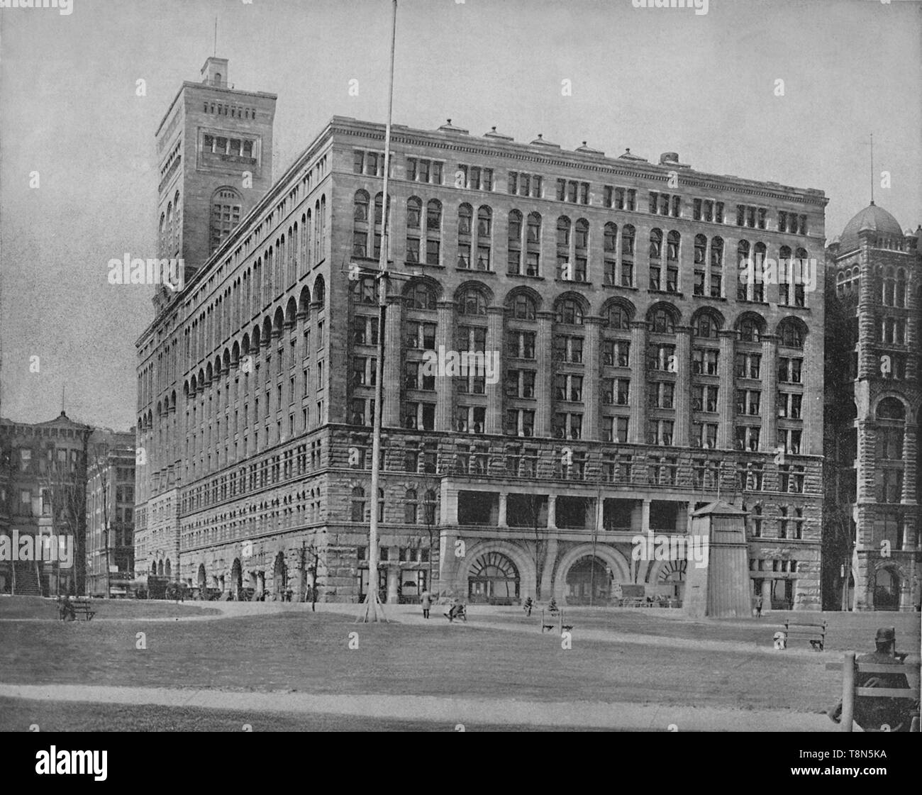 'The Auditorium, Chicago', c1897. Creator: Unknown. Stock Photo