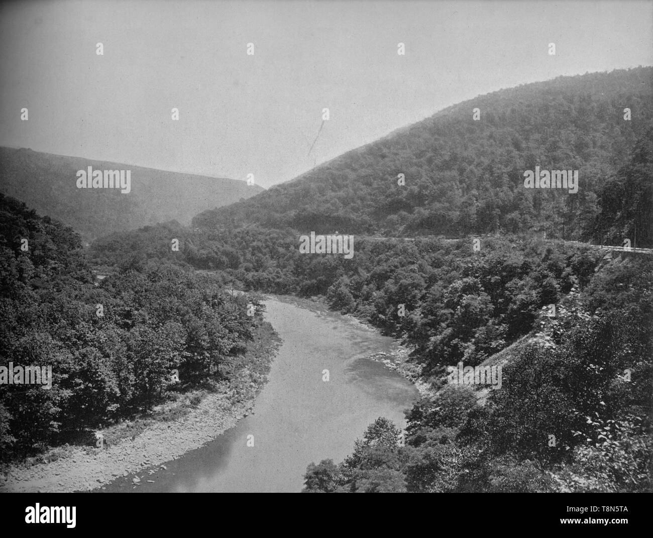 'The 'Packsaddle,' Allegheny Mountains, Pa.', c1897. Creator: Unknown. Stock Photo