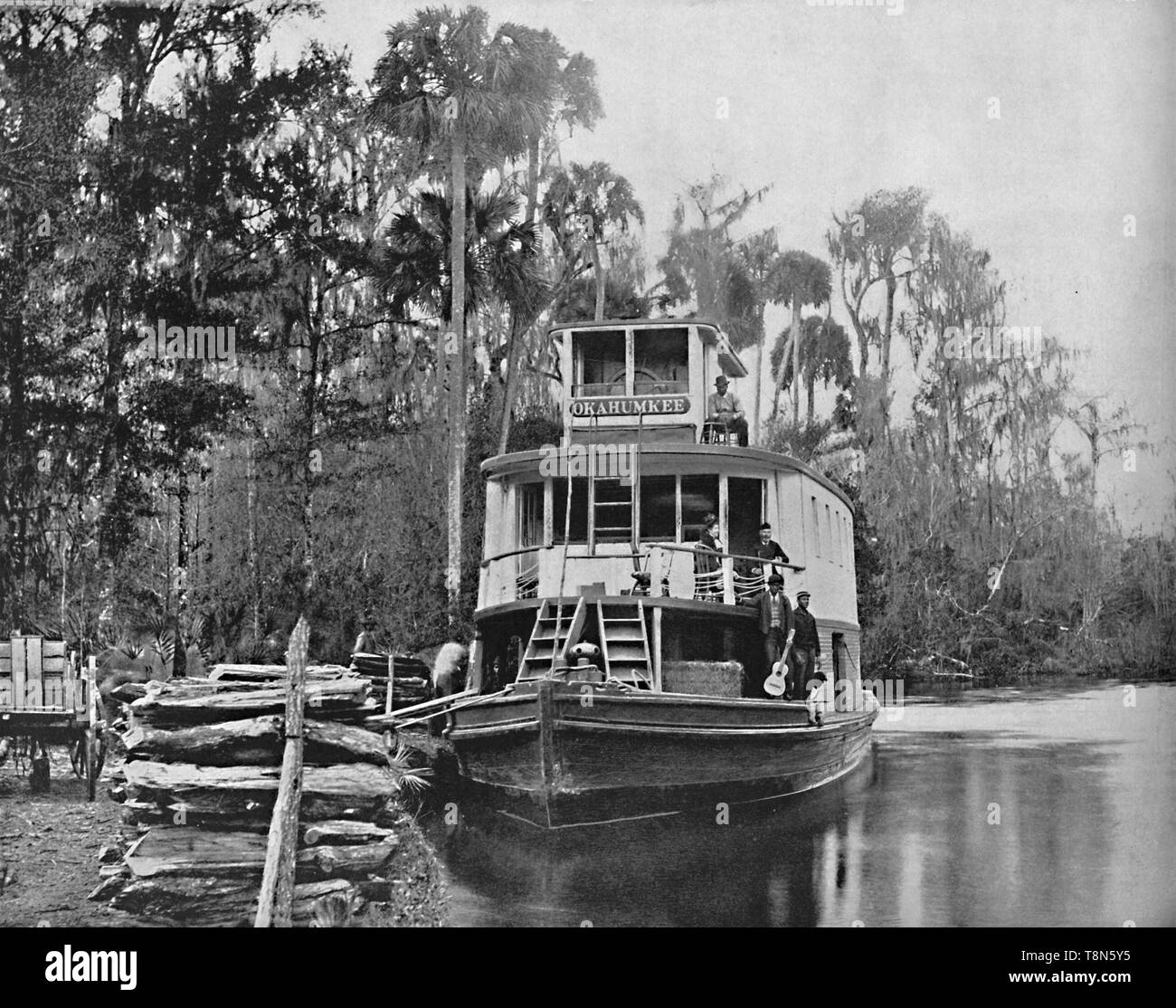 Shipbuilding- Stockton- Steamboat Alice Garratt ready for