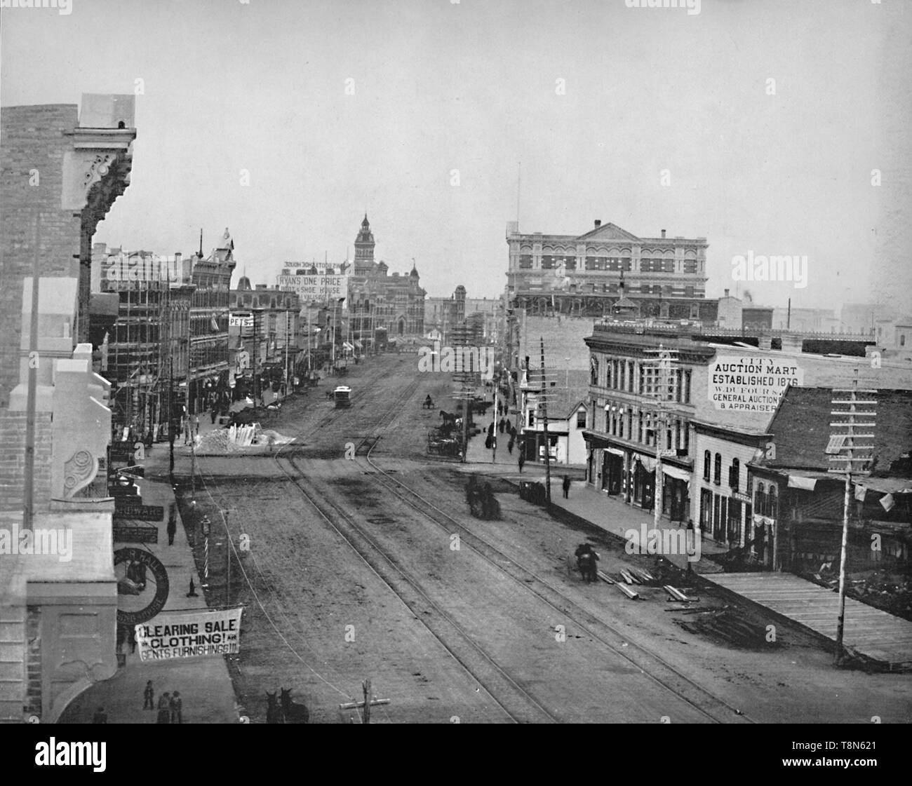 'Main Street, Winnipeg, Manitoba', c1897. Creator: Unknown. Stock Photo