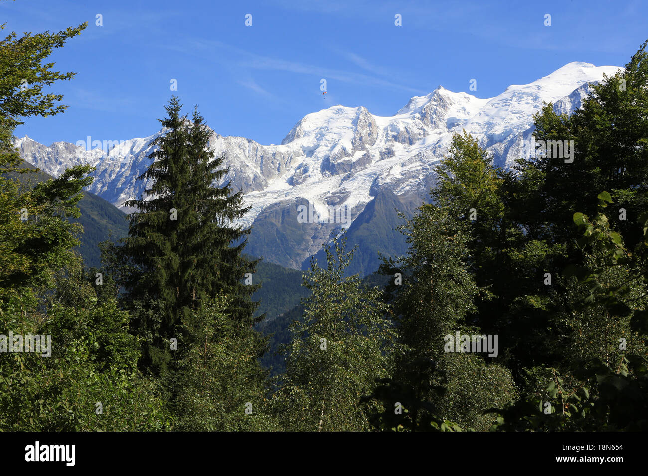 Massif du Mont-Blanc. Haute-Savoie. France Stock Photo - Alamy