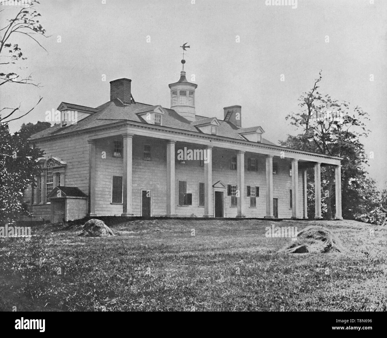 washington estate Black and White Stock Photos & Images Alamy