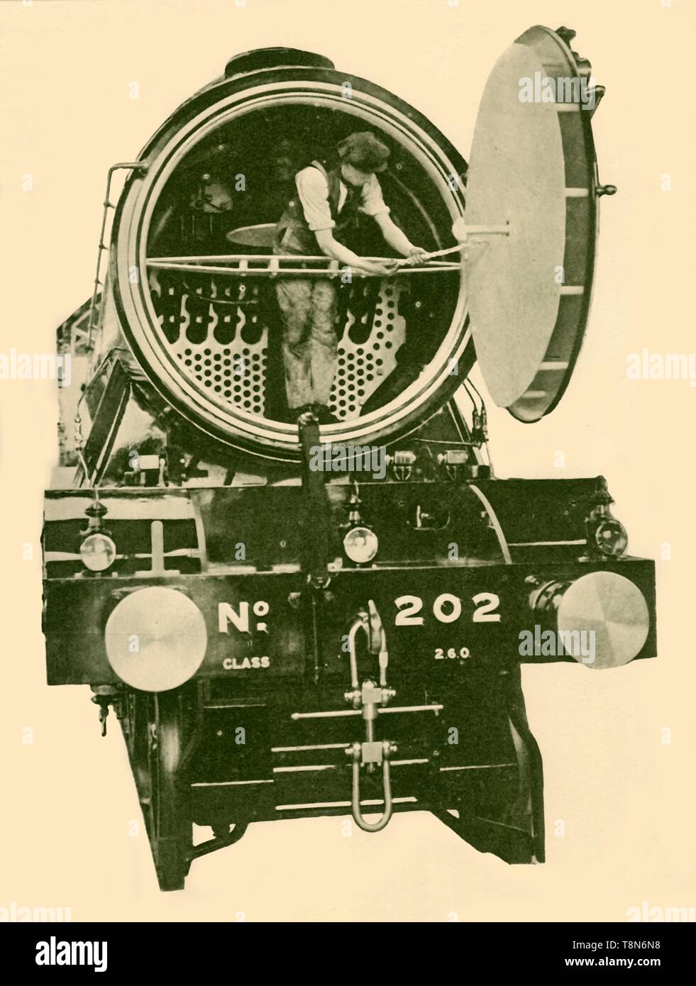 'A London and North Eastern Mixed Engine Engine with SmokeBox Opened