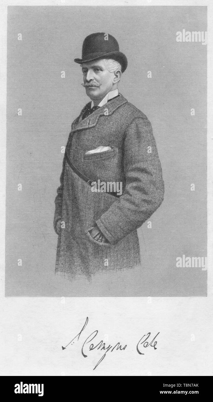 'J Comyns Cole', 1893.  Creator: William Roffe. Stock Photo