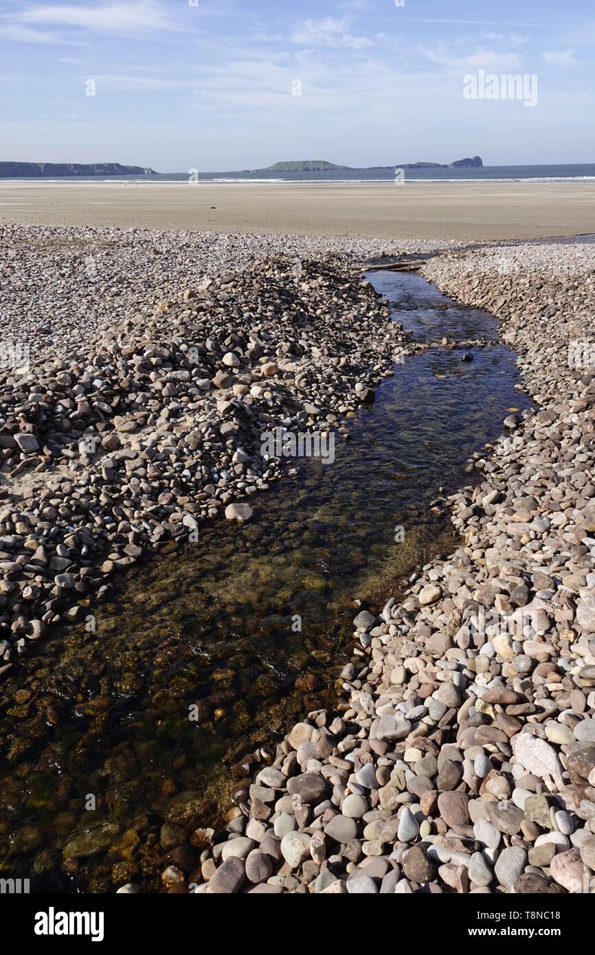 Rhossili Bay, Gower, Swansea, Wales. 14th May 2019. Weather beautiful