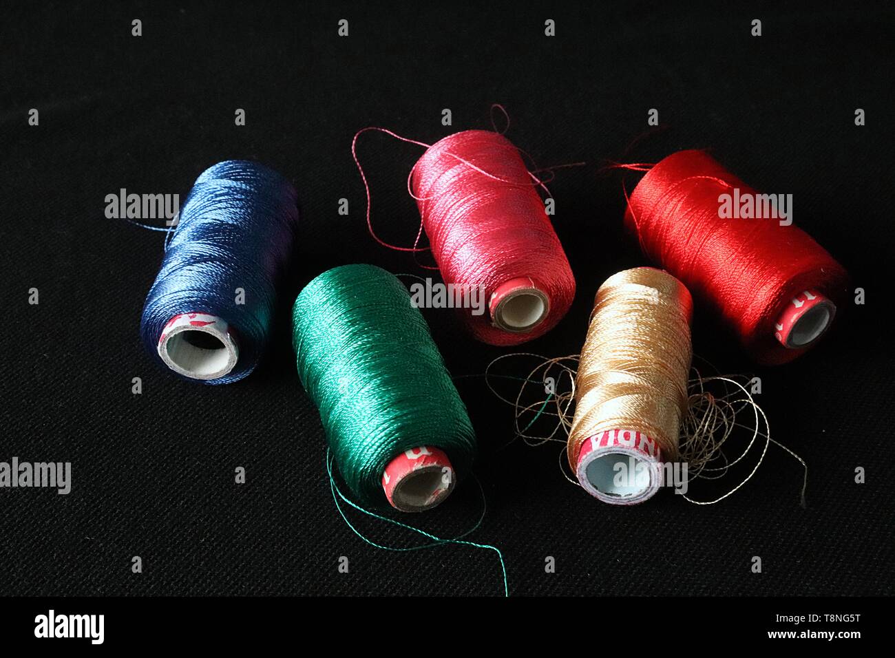Rainbow silk hi-res stock photography and images - Alamy