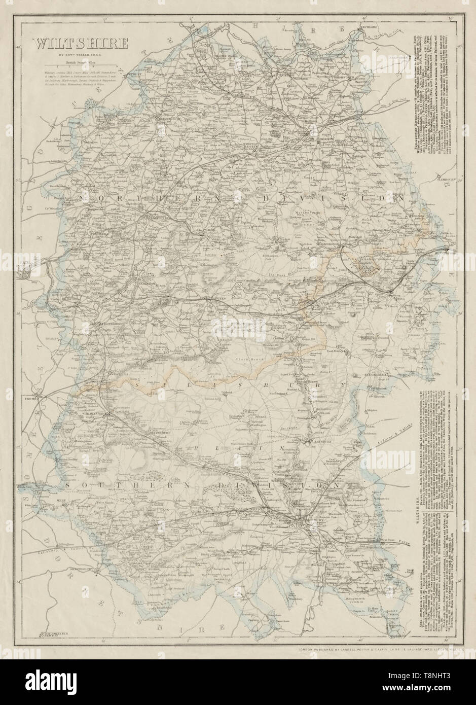Salisbury plain map hires stock photography and images Alamy