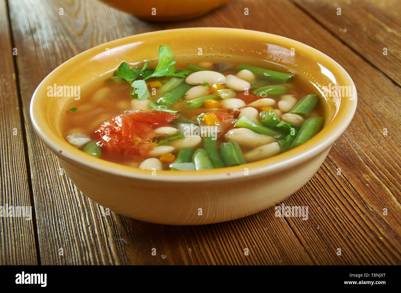 Chamthong in Manipur , delicious vegetable stew. Manipuri cuisine Stock