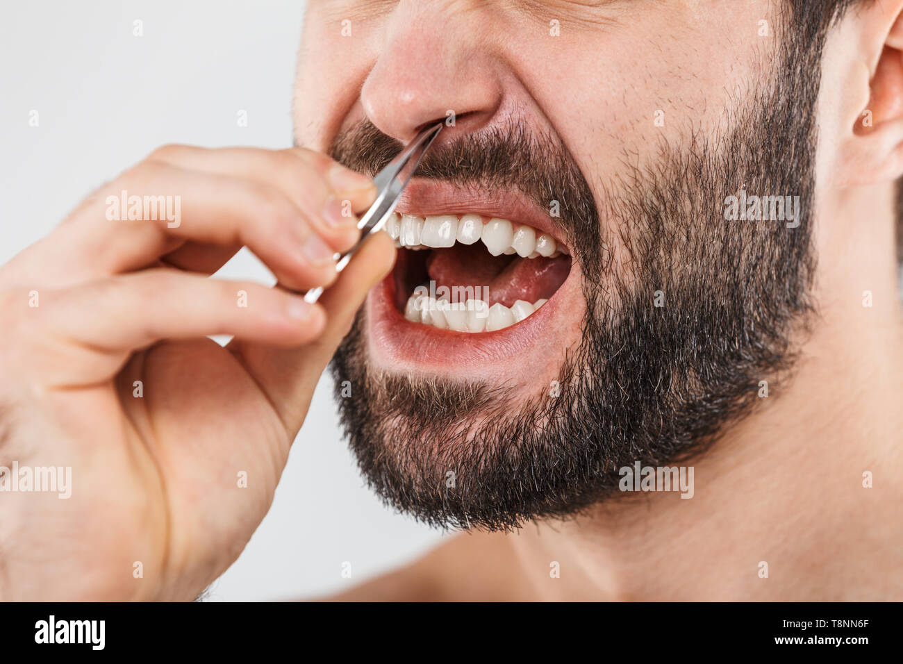 Man Pluck Hair Stock Photos Man Pluck Hair Stock Images Alamy