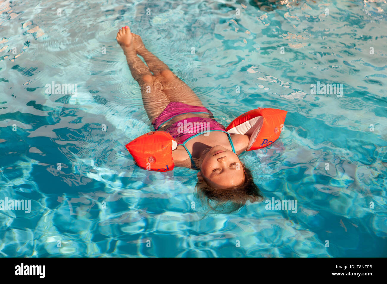 girl in swimming costume