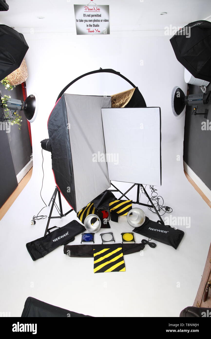 photography studio equipment Stock Photo Alamy
