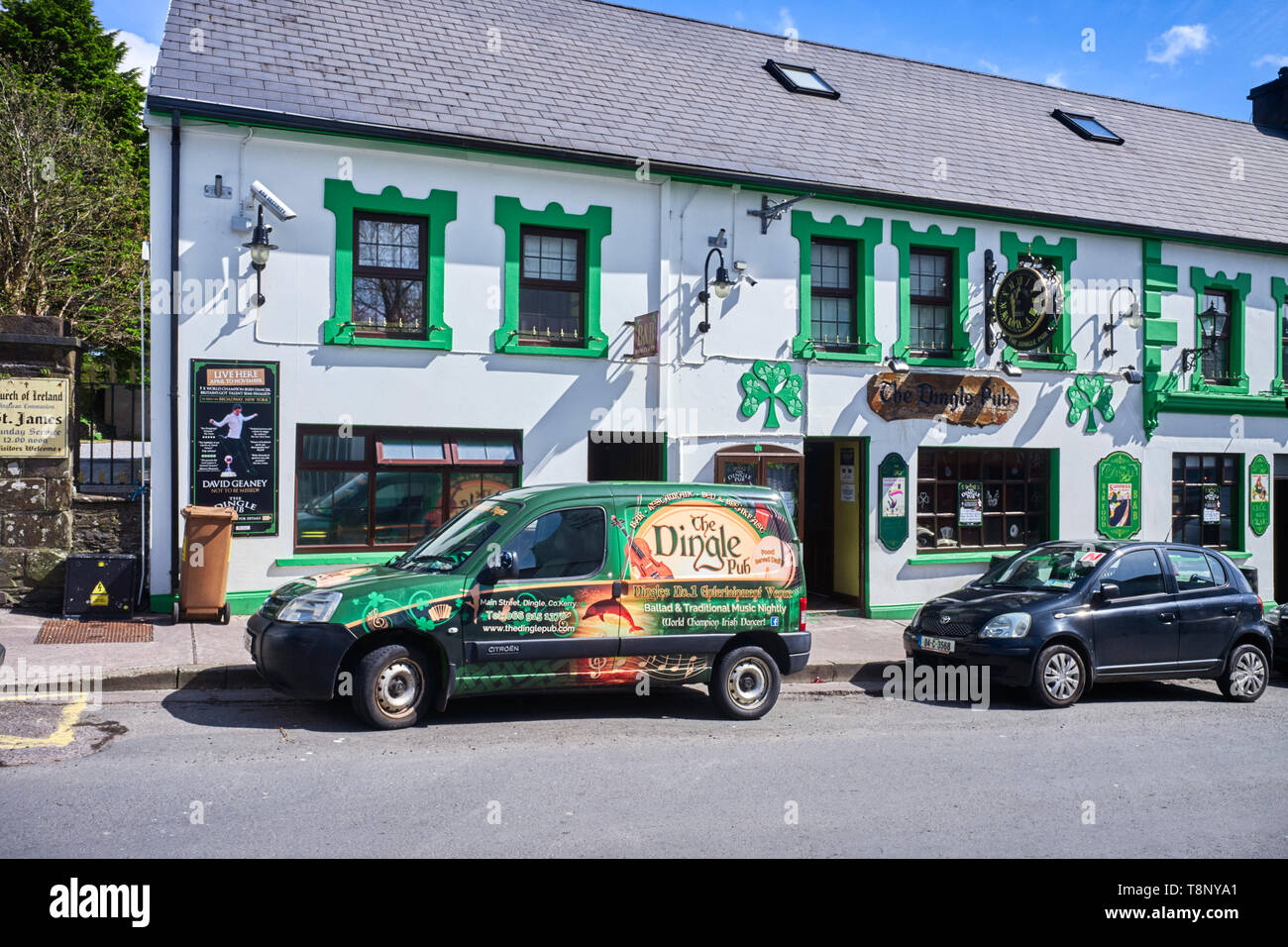 The Dingle Pub in Main Street, Dingle, County Kerry, Ireland Stock Photo