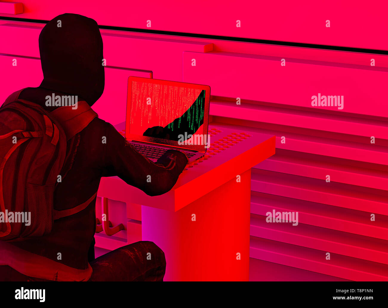 Binary data building hi-res stock photography and images - Alamy