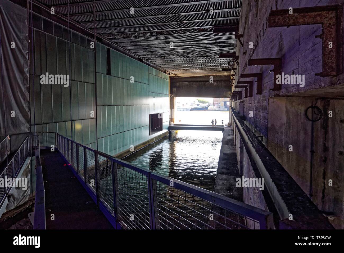 France, Loire Atlantique, SaintNazaire, rehabilitation of the German