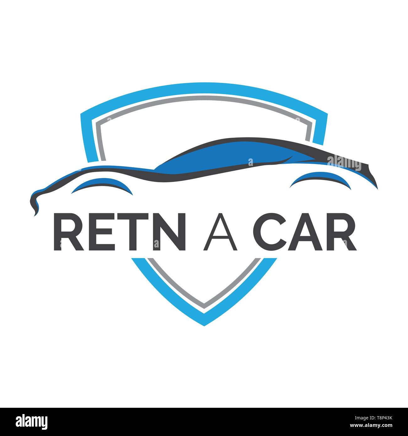 vector logo for car rental and sales Stock Vector Image & Art - Alamy