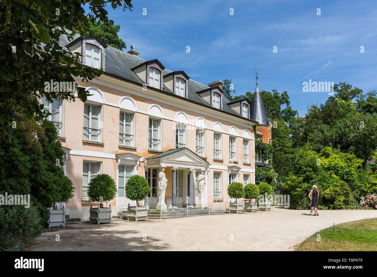 France Hauts De Seine Chatenay Malabry Parc De La Vallee Aux Loups House Of Chateaubriand Stock Photo Alamy