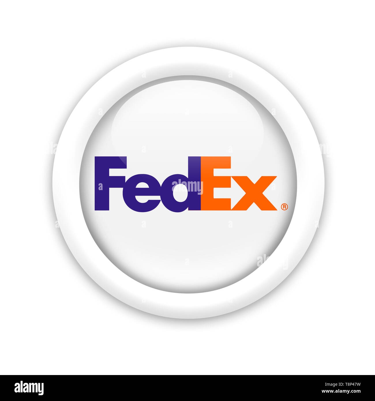 Fedex logo hi-res stock photography and images - Alamy